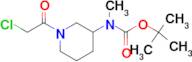 [1-(2-Chloro-acetyl)-piperidin-3-yl]-methyl-carbamic acid tert-butyl ester