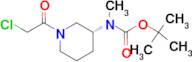 [(R)-1-(2-Chloro-acetyl)-piperidin-3-yl]-methyl-carbamic acid tert-butyl ester