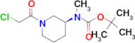 [(S)-1-(2-Chloro-acetyl)-piperidin-3-yl]-methyl-carbamic acid tert-butyl ester