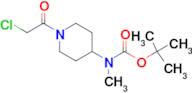 [1-(2-Chloro-acetyl)-piperidin-4-yl]-methyl-carbamic acid tert-butyl ester