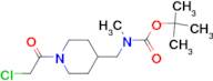 [1-(2-Chloro-acetyl)-piperidin-4-ylmethyl]-methyl-carbamic acid tert-butyl ester