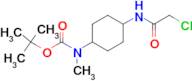 [4-(2-Chloro-acetylamino)-cyclohexyl]-methyl-carbamic acid tert-butyl ester