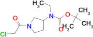 [1-(2-Chloro-acetyl)-pyrrolidin-3-yl]-ethyl-carbamic acid tert-butyl ester