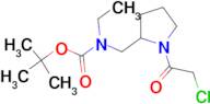 [1-(2-Chloro-acetyl)-pyrrolidin-2-ylmethyl]-ethyl-carbamic acid tert-butyl ester