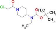 [1-(2-Chloro-acetyl)-piperidin-4-yl]-ethyl-carbamic acid tert-butyl ester