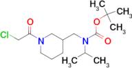 [1-(2-Chloro-acetyl)-piperidin-3-ylmethyl]-isopropyl-carbamic acid tert-butyl ester