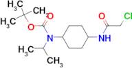 [4-(2-Chloro-acetylamino)-cyclohexyl]-isopropyl-carbamic acid tert-butyl ester