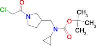 [1-(2-Chloro-acetyl)-pyrrolidin-3-ylmethyl]-cyclopropyl-carbamic acid tert-butyl ester