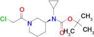 [(S)-1-(2-Chloro-acetyl)-piperidin-3-yl]-cyclopropyl-carbamic acid tert-butyl ester