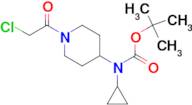[1-(2-Chloro-acetyl)-piperidin-4-yl]-cyclopropyl-carbamic acid tert-butyl ester