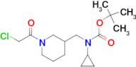 [1-(2-Chloro-acetyl)-piperidin-3-ylmethyl]-cyclopropyl-carbamic acid tert-butyl ester