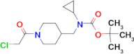 [1-(2-Chloro-acetyl)-piperidin-4-ylmethyl]-cyclopropyl-carbamic acid tert-butyl ester