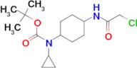 [4-(2-Chloro-acetylamino)-cyclohexyl]-cyclopropyl-carbamic acid tert-butyl ester