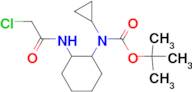 [2-(2-Chloro-acetylamino)-cyclohexyl]-cyclopropyl-carbamic acid tert-butyl ester