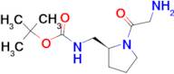 [(S)-1-(2-Amino-acetyl)-pyrrolidin-2-ylmethyl]-carbamic acid tert-butyl ester