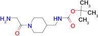 [1-(2-Amino-acetyl)-piperidin-4-ylmethyl]-carbamic acid tert-butyl ester