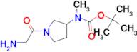 [1-(2-Amino-acetyl)-pyrrolidin-3-yl]-methyl-carbamic acid tert-butyl ester