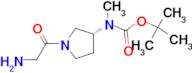 [(R)-1-(2-Amino-acetyl)-pyrrolidin-3-yl]-methyl-carbamic acid tert-butyl ester