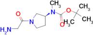 [(S)-1-(2-Amino-acetyl)-pyrrolidin-3-yl]-methyl-carbamic acid tert-butyl ester