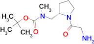 [(S)-1-(2-Amino-acetyl)-pyrrolidin-2-ylmethyl]-methyl-carbamic acid tert-butyl ester