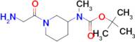 [1-(2-Amino-acetyl)-piperidin-3-yl]-methyl-carbamic acid tert-butyl ester