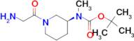 [(S)-1-(2-Amino-acetyl)-piperidin-3-yl]-methyl-carbamic acid tert-butyl ester