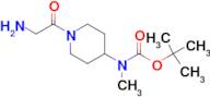 [1-(2-Amino-acetyl)-piperidin-4-yl]-methyl-carbamic acid tert-butyl ester