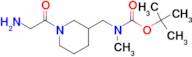 [1-(2-Amino-acetyl)-piperidin-3-ylmethyl]-methyl-carbamic acid tert-butyl ester