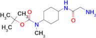 [4-(2-Amino-acetylamino)-cyclohexyl]-methyl-carbamic acid tert-butyl ester