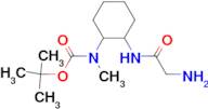 [2-(2-Amino-acetylamino)-cyclohexyl]-methyl-carbamic acid tert-butyl ester