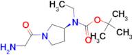 [(S)-1-(2-Amino-acetyl)-pyrrolidin-3-yl]-ethyl-carbamic acid tert-butyl ester