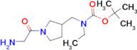 [1-(2-Amino-acetyl)-pyrrolidin-3-ylmethyl]-ethyl-carbamic acid tert-butyl ester