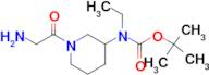 [1-(2-Amino-acetyl)-piperidin-3-yl]-ethyl-carbamic acid tert-butyl ester