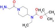 [1-(2-Amino-acetyl)-piperidin-4-yl]-ethyl-carbamic acid tert-butyl ester