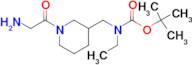 [1-(2-Amino-acetyl)-piperidin-3-ylmethyl]-ethyl-carbamic acid tert-butyl ester