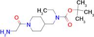 [1-(2-Amino-acetyl)-piperidin-4-ylmethyl]-ethyl-carbamic acid tert-butyl ester