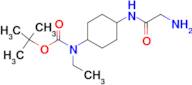 [4-(2-Amino-acetylamino)-cyclohexyl]-ethyl-carbamic acid tert-butyl ester