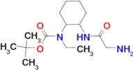 [2-(2-Amino-acetylamino)-cyclohexyl]-ethyl-carbamic acid tert-butyl ester