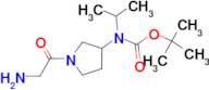 [1-(2-Amino-acetyl)-pyrrolidin-3-yl]-isopropyl-carbamic acid tert-butyl ester