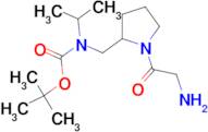 [1-(2-Amino-acetyl)-pyrrolidin-2-ylmethyl]-isopropyl-carbamic acid tert-butyl ester