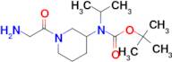 [1-(2-Amino-acetyl)-piperidin-3-yl]-isopropyl-carbamic acid tert-butyl ester