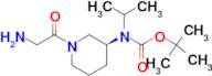 [(S)-1-(2-Amino-acetyl)-piperidin-3-yl]-isopropyl-carbamic acid tert-butyl ester