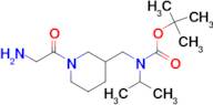 [1-(2-Amino-acetyl)-piperidin-3-ylmethyl]-isopropyl-carbamic acid tert-butyl ester