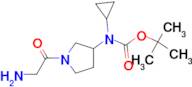 [1-(2-Amino-acetyl)-pyrrolidin-3-yl]-cyclopropyl-carbamic acid tert-butyl ester