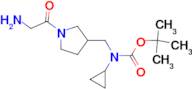 [1-(2-Amino-acetyl)-pyrrolidin-3-ylmethyl]-cyclopropyl-carbamic acid tert-butyl ester