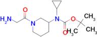 [1-(2-Amino-acetyl)-piperidin-3-yl]-cyclopropyl-carbamic acid tert-butyl ester