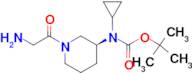 [(S)-1-(2-Amino-acetyl)-piperidin-3-yl]-cyclopropyl-carbamic acid tert-butyl ester