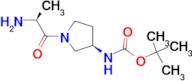 [(R)-1-((S)-2-Amino-propionyl)-pyrrolidin-3-yl]-carbamic acid tert-butyl ester