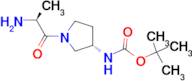 [(S)-1-((S)-2-Amino-propionyl)-pyrrolidin-3-yl]-carbamic acid tert-butyl ester