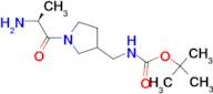 [1-((S)-2-Amino-propionyl)-pyrrolidin-3-ylmethyl]-carbamic acid tert-butyl ester